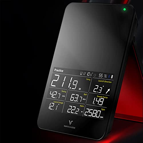 PlayBetter Swing Caddie SC4 Golf Simulator Launch Monitor +Gift Box Bundle