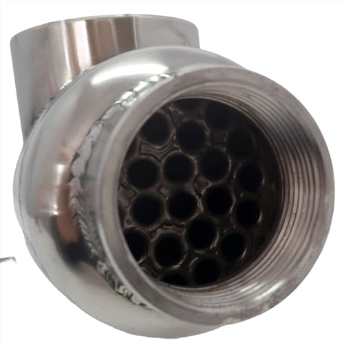 Badgerpipe 600k BTU Stainless Steel Heat Exchanger for Pools/Spas