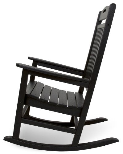 TREX Yacht Club 3-Piece Rocker Chair Set Charcoal Black