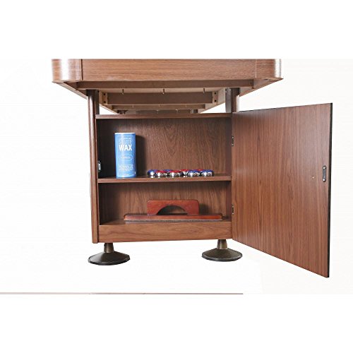 Blue Wave Shuffleboard - Walnut