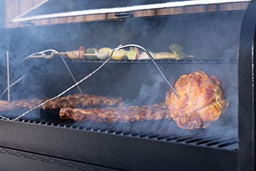 Prime Pellet Grills KC King Electric Pellet Smoker Grill with Digital Temperature Control Black