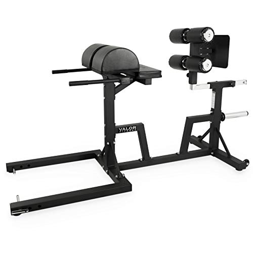 Valor Fitness Glute Ham Developer Machine Adjustable GHD Black