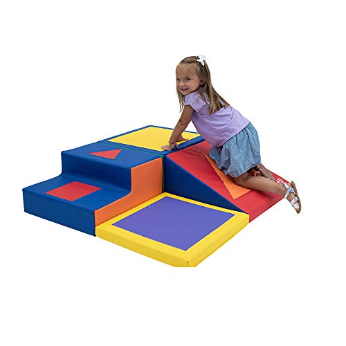 Children's Factory Shape and Play Climber 4-Piece Set Primary