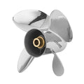 BRP Johnson Evinrude Cyclone Stainless Steel 4 Blade Propeller 14.25 x 17P