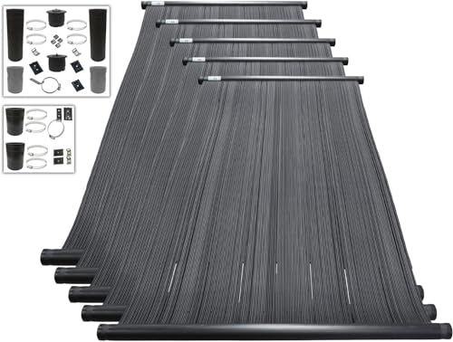 SolarPoolSupply DIY Solar Pool Heater Kit - Highest Performance - 15-20 Year Life Expectancy - 5-4x12 / 2" I.D. Header