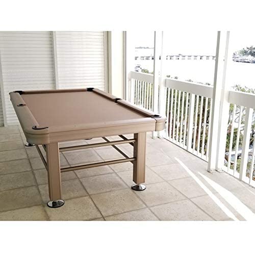 IMPERIAL Outdoor Pool Table Brown