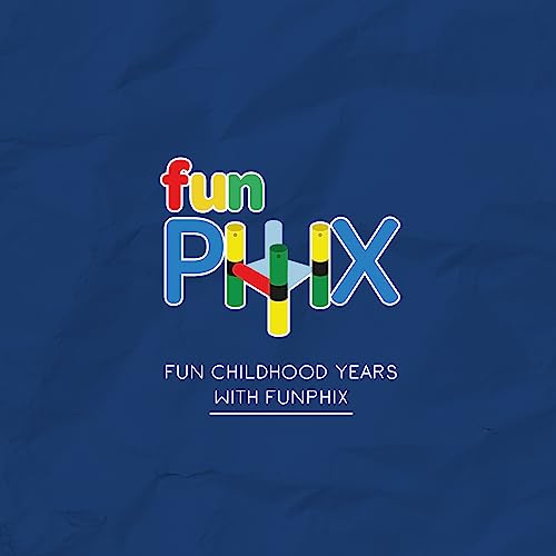 Funphix Kids Klubhouse Wooden Playhouse with Table & Benches