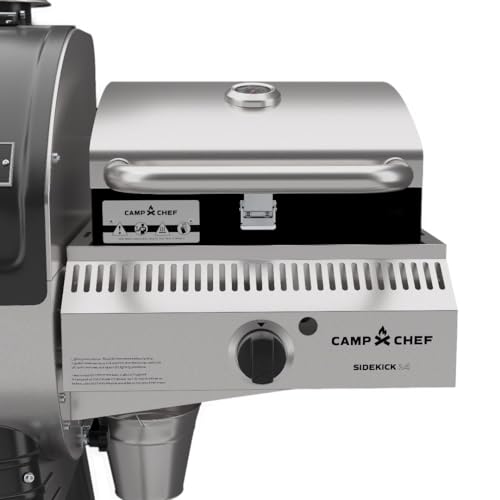 Camp Chef Woodwind 24 Pellet Grill with Sidekick Sear Black