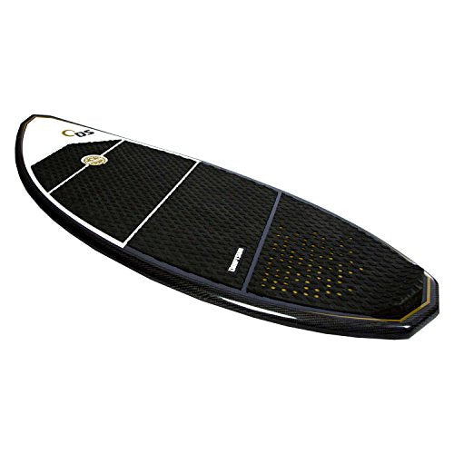 Driftsun Fifty50 Wakesurf Board Carbon Fiber Skim Style Black