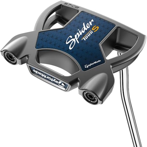 TaylorMade Golf Spider Tour S Putter DB Righthanded 38 Inches Blue/Grey