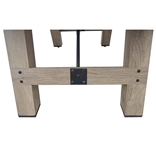 Hathaway Braxton 55-in Competition Foosball Table Barnwood