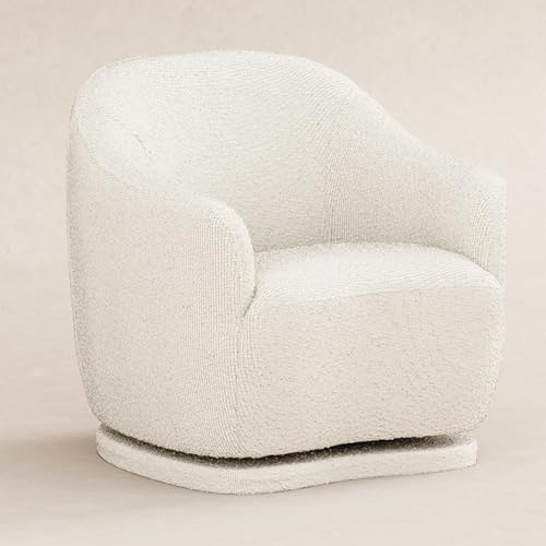 babyletto Foy Glider Ivory Boucle Greenguard Gold CertiPUR-US Certified