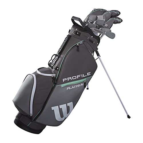 WILSON Golf Profile Platinum Packageset Women's Right Handed Carry Gray/Teal