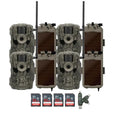 Stealth Cam 36MP Fusion Max Cellular Trail Camera Bundle with Solar Power Panel and Memory Cards