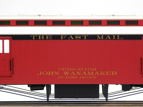 Lionel New York Central Wood Baggage Coach 2 Pack O Gauge Natural Color