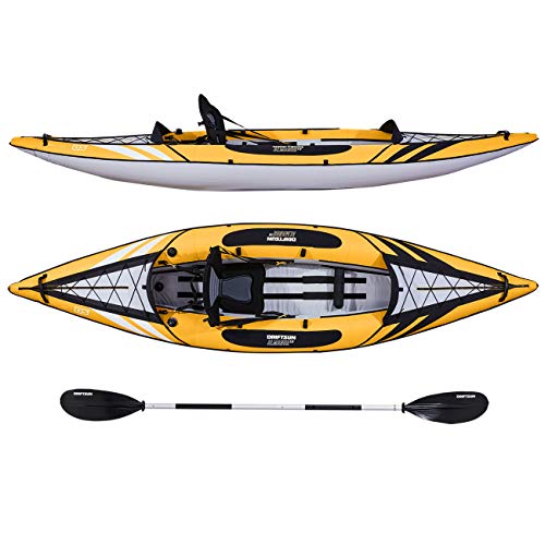 Driftsun Almanor 110 Inflatable Kayak Yellow - 1 Person