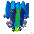 Yingfeida HFLY Large 20 SQ.M. Blue Inflatable Frog Kite for Adults