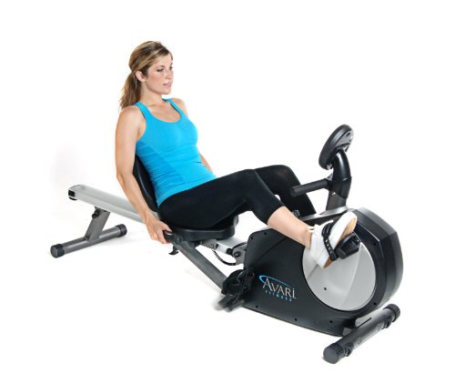 Avari Conversion II Rower/Recumbent Bike Black