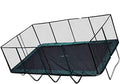 Galactic Xtreme Gymnastic Rectangle Trampoline 10x20 FT with Net Green