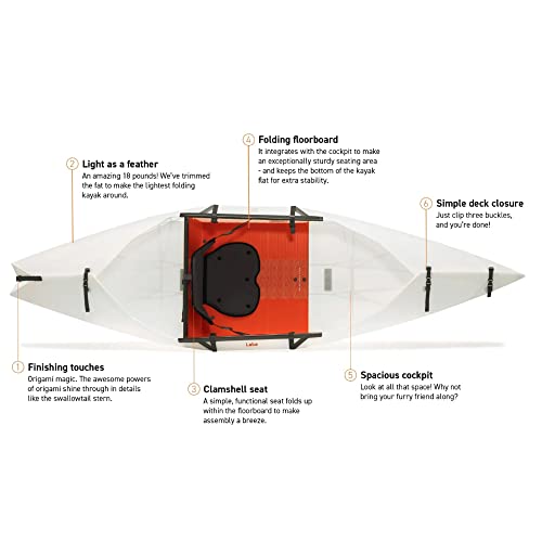 Oru Kayak Foldable Kayak Lake Black