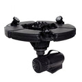 POND BOSS PRO Floating Fountain with Lights 1/2 HP 5000 GPH Pump Black
