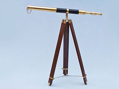 Handcrafted Nautical Decor Hampton Brass Admiral Telescope 60