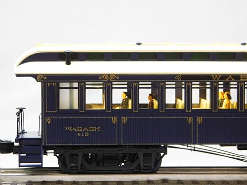 Lionel Wabash Wood Observation Coach 2 Pack O Gauge Natural Color