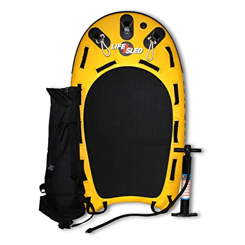 LIFESLED LS Inflatable Water Rescue Sled 68"x 38"x 6" - Portable Extraction Device