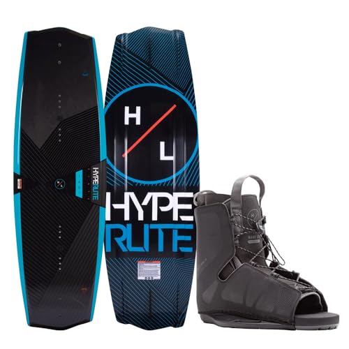 Hyperlite State 2.0 Wakeboard w/Frequency Bindings Black/Blue
