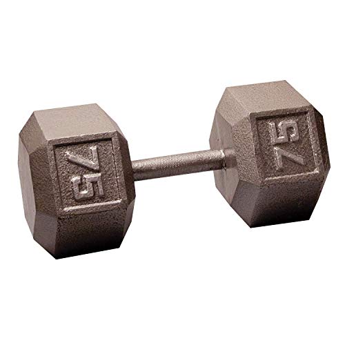 Body-Solid Hex Dumbbells Black