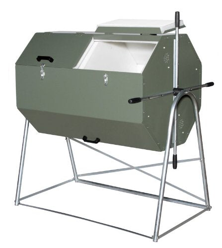 Jora Composters JK 400 High Capacity Rotating Compost Tumbler Green
