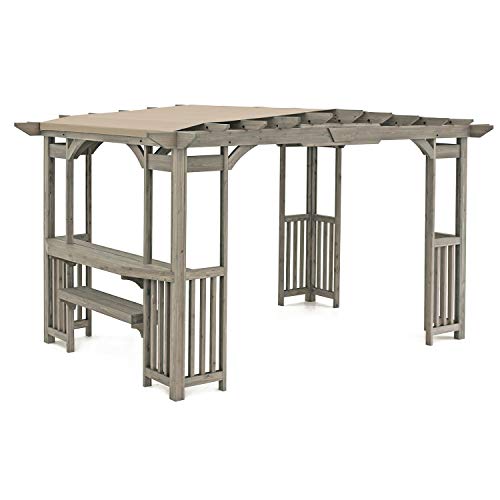 Yardistry Madison 10' x 14' Pergola Gray