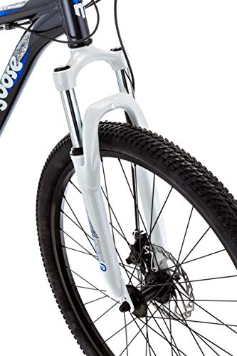 Mongoose Men's Detour Mountain Bike Grey Full Susp