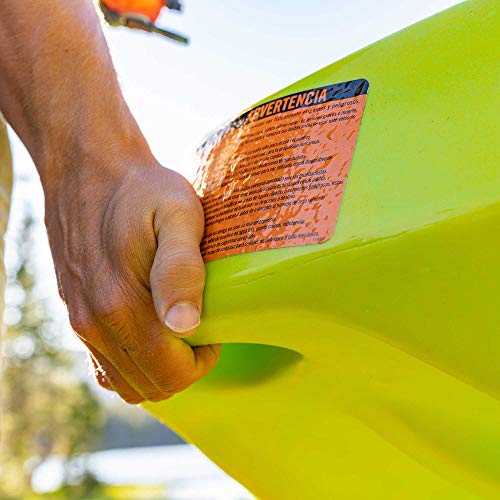 Lifetime Manta 100 Tandem Kayak with Paddles Yellow/Lime 10-Foot