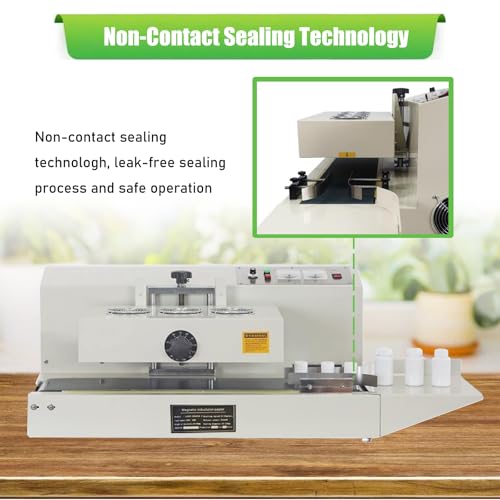 Yokoma Continuous Induction Bottle Sealer for 1.97"-5.12" Caps, 220V