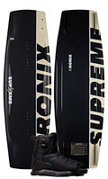 Ronix Wakeboard Package 141 - Supreme Wakeboard w/ Anthem Boa Boot - 7.5-11.5 Black
