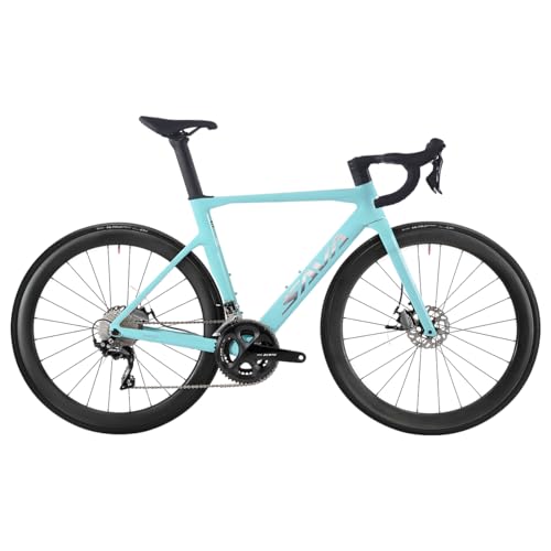 SAVADECK Carbon Road Bike T800 Shimano 105 R7000 22-Speed New Green 56cm