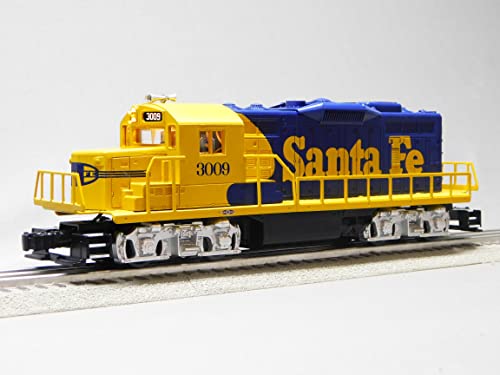 Lionel Santa FE LIONCHIEF Plus 2.0 GP20 Diesel Locomotive Engine #3009 O Gauge Blue & Yellow