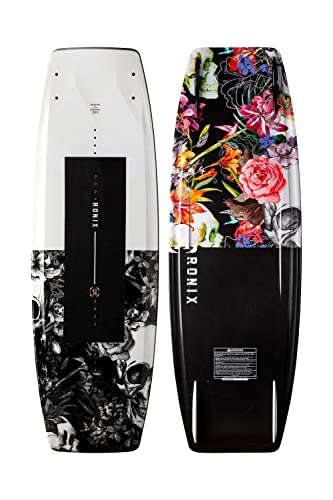 Ronix Wakeboard Package 138 - Quarter 'Til Midnight Wakeboard w/ Rise Boot - 8 White