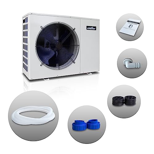 Villastar Inground Pool Heat Pump 68000BTU/hr White