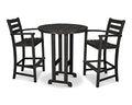 TREX Outdoor Furniture Monterey Bay Bar Set Charcoal Black