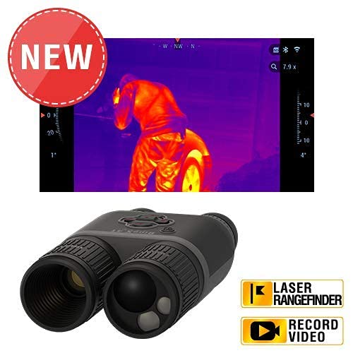theOpticGuru ATN BinoX4T Thermal Binocular with Laser Range Finder Black