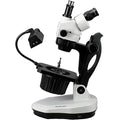 AmScope Trinocular Gemology Stereo Zoom Microscope Clear