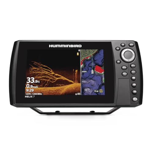 Humminbird HELIX 7 CHIRP MDI GPS G4N Fish Finder Control Head Only Black