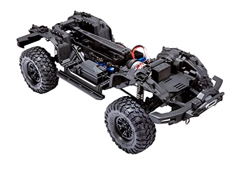 Traxxas TRX-4 Scale Trail Crawler 2021 Ford Bronco Red Silver-Anodized