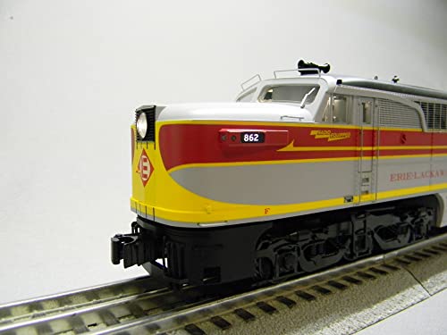 Generic Erie Lackawanna Legacy PA AA Diesel Locomotive Engine Set #862 & #863 O Gauge Multicolor