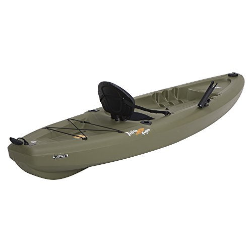 Lifetime Triton Angler 100 Fishing Kayak Olive Green