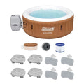 Bestway Coleman Miami AirJet Inflatable Hot Tub Black