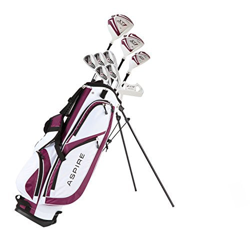 Aspire Ladies Womens Golf Club Set Purple