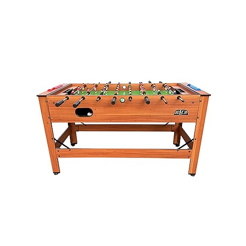 KICK Twain 48″ 2-in-1 Multi Game Table Brown